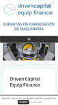 Mobile Screenshot of drivencapitalef.com